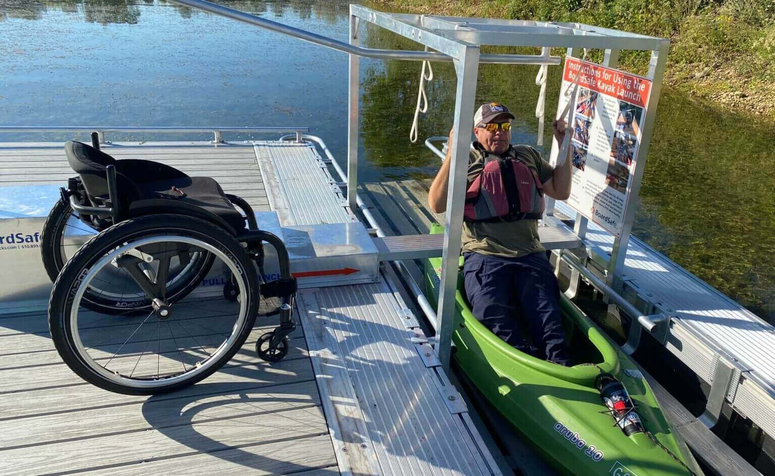 Accessible Kayak Launch