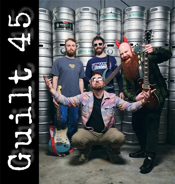 Guilt 45 Band, performing live